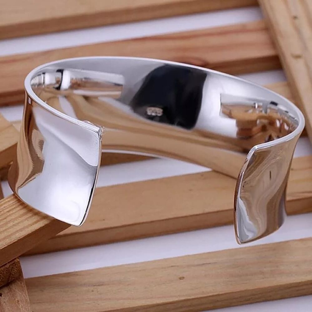 Bracelet manchette argent Bijoux et montres