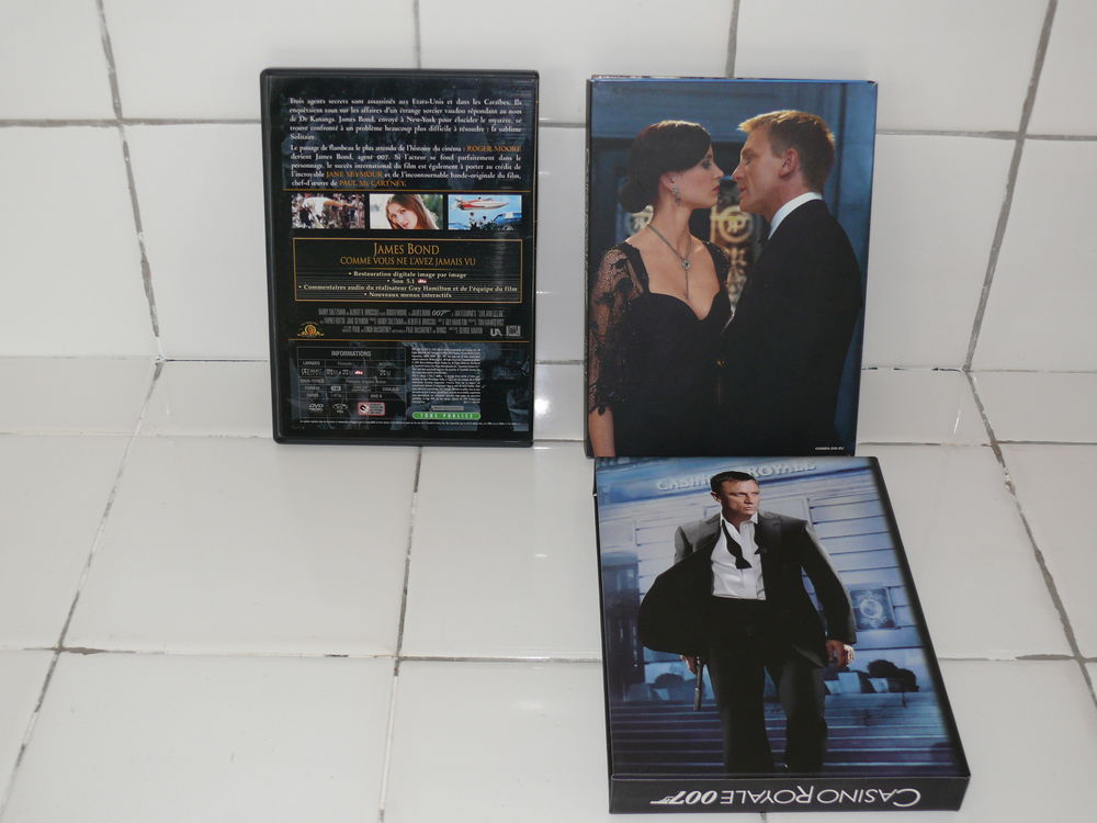 DVD : Collection "James Bond" DVD et blu-ray