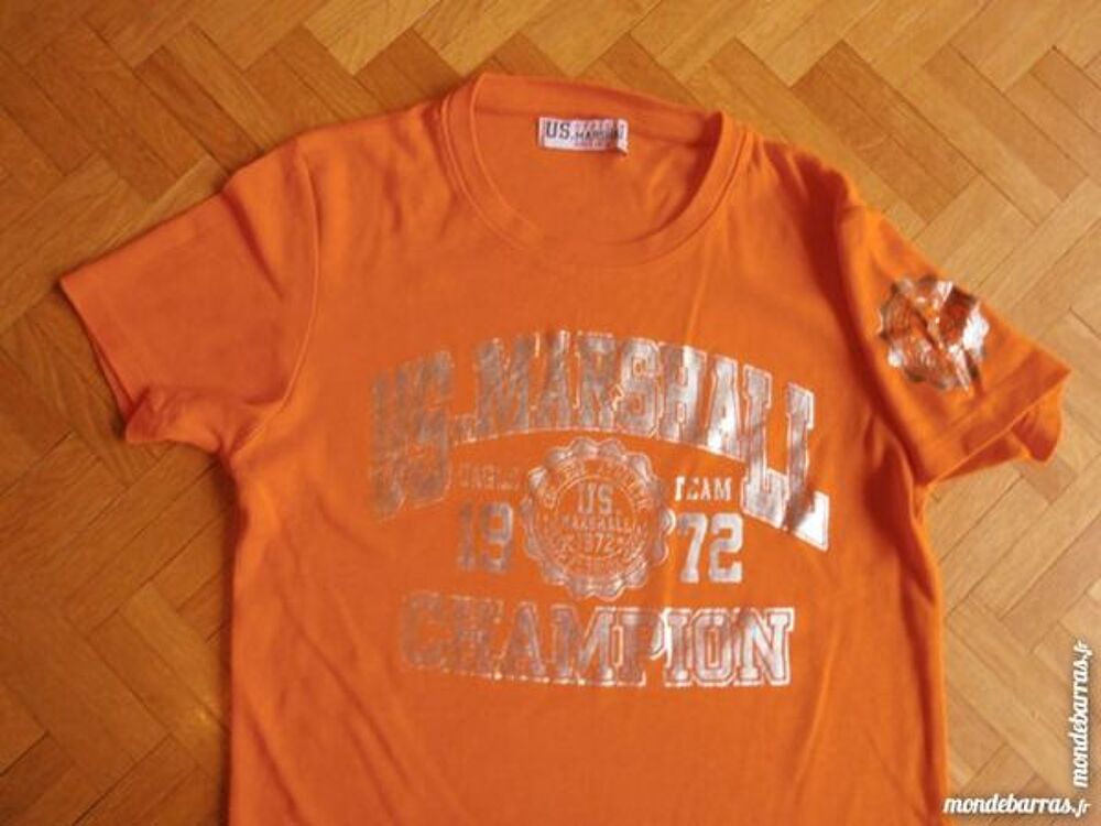 Tee-shirt US Marshall orange (50) Vêtements enfants