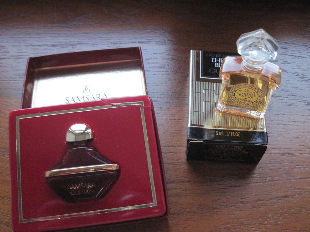 Miniatures parfum YSL et GUERLAIN 