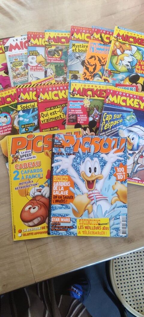 lot de 15 magazines BD Disney en bon état général 30 € Servas (01)