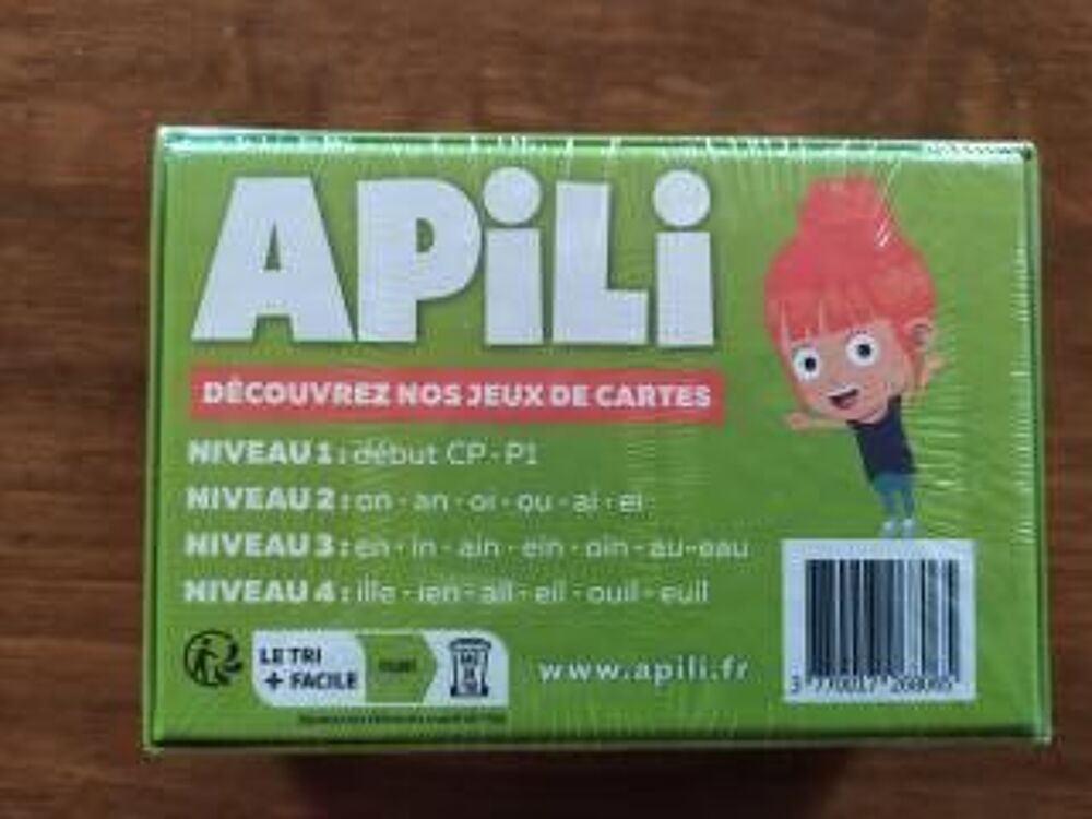 Jeu APILI niveau 1 apprendre &agrave; lire CP P1 Jeux / jouets