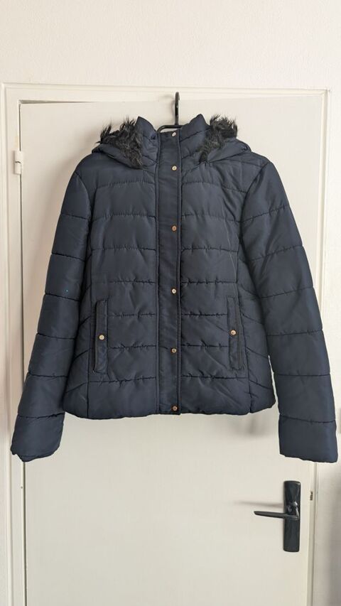 Blouson hiver bleu femme 20 Flers (61)