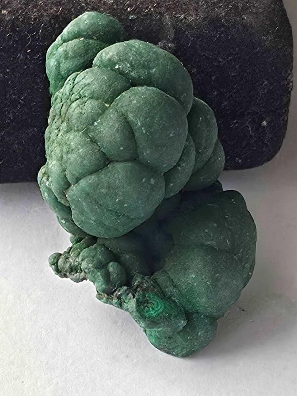 Rare Stalactite de Malachite Brute Vert Profond Katanga RDC-24g 