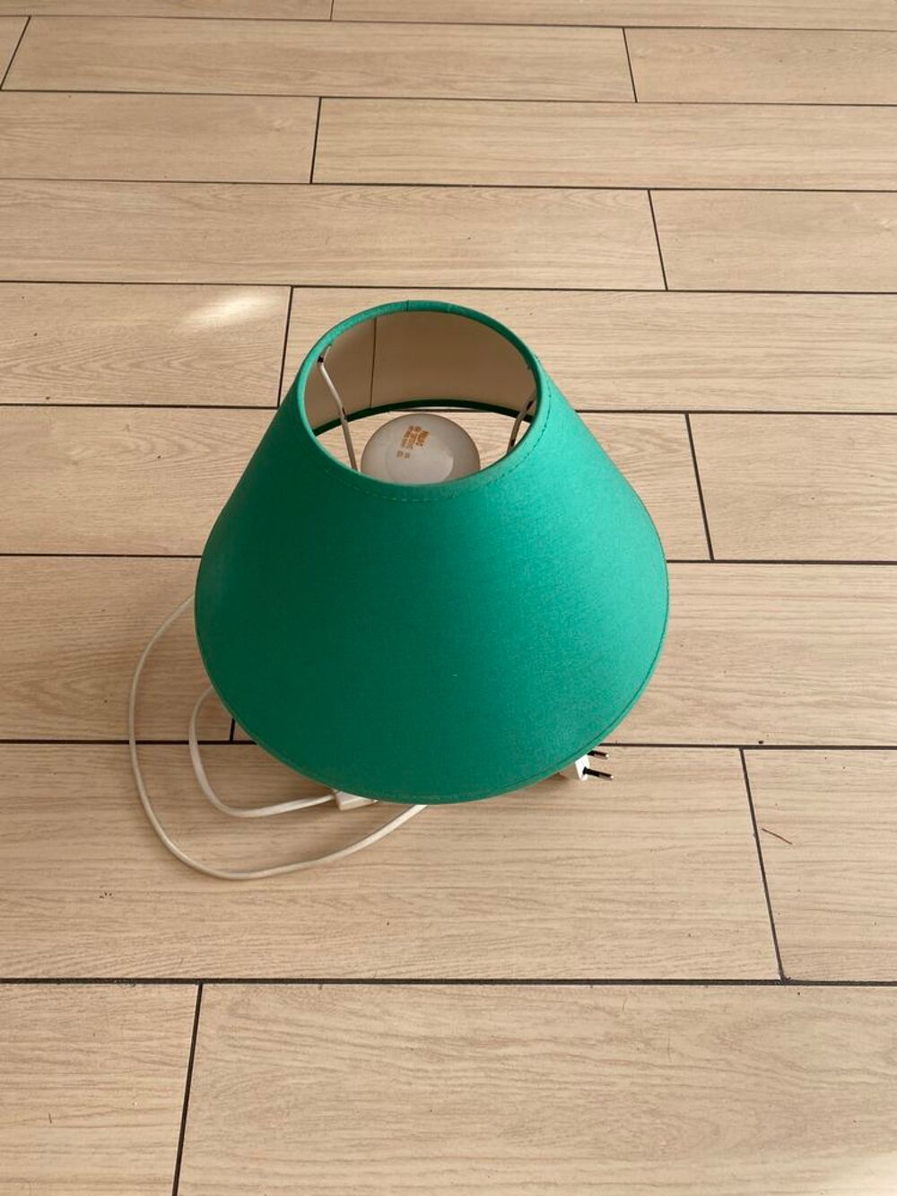 lampe de couleur verte Décoration