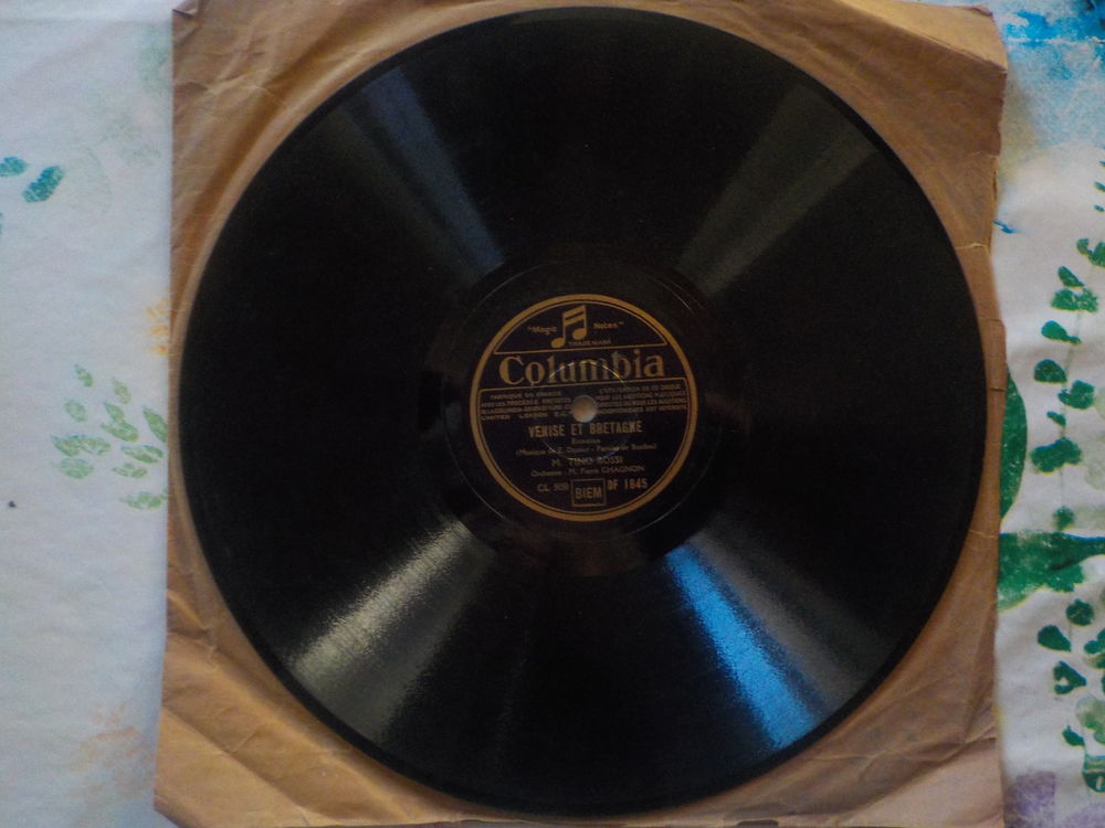 78 tours de Tino Rossi Columbia DF 1645 - 25 cm - 1935 Audio et hifi