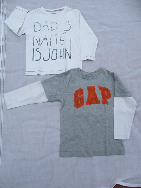 Lot de 2 Tee-shirts, Manches Longues, Gar�on 5 Ans 4 La Fert�-Alais (91)