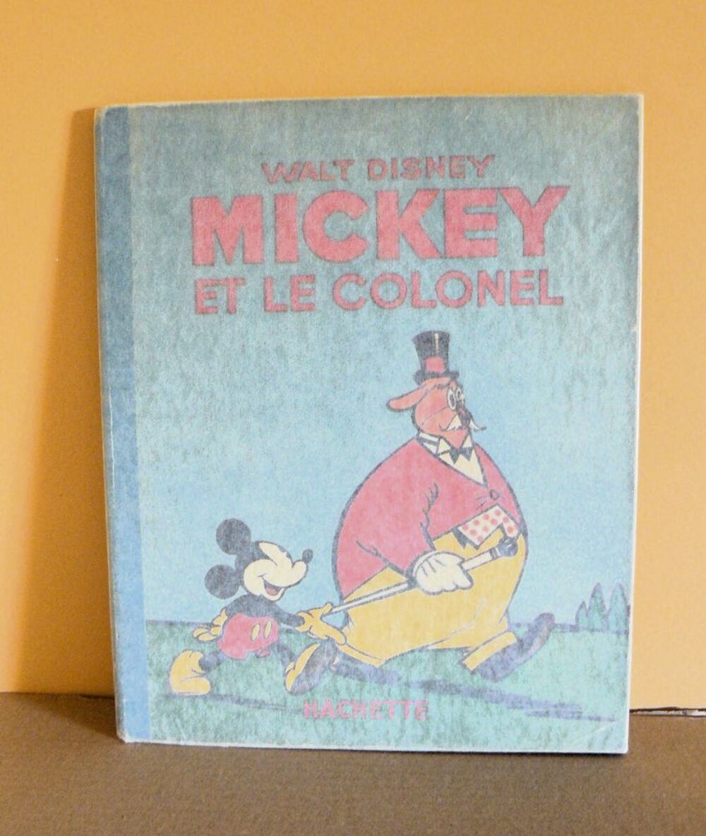 EO Mickey et le colonel - Gottfredson - Hachette - 1938 Livres et BD