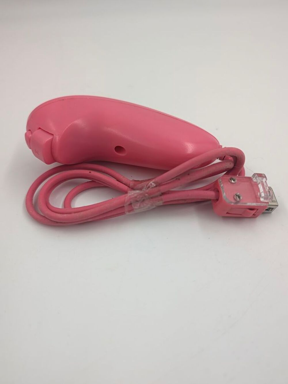 Accessoire Nintendo Wii manette Nunchuck Rose Consoles et jeux vidéos