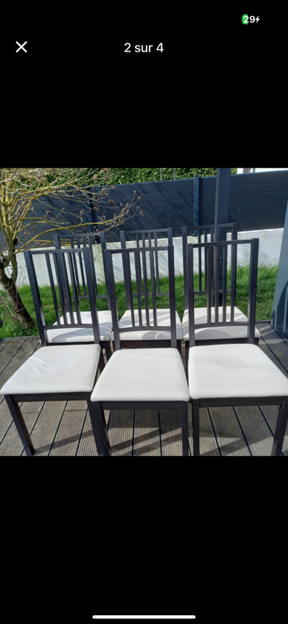 Table &agrave; manger + 6 chaises Meubles