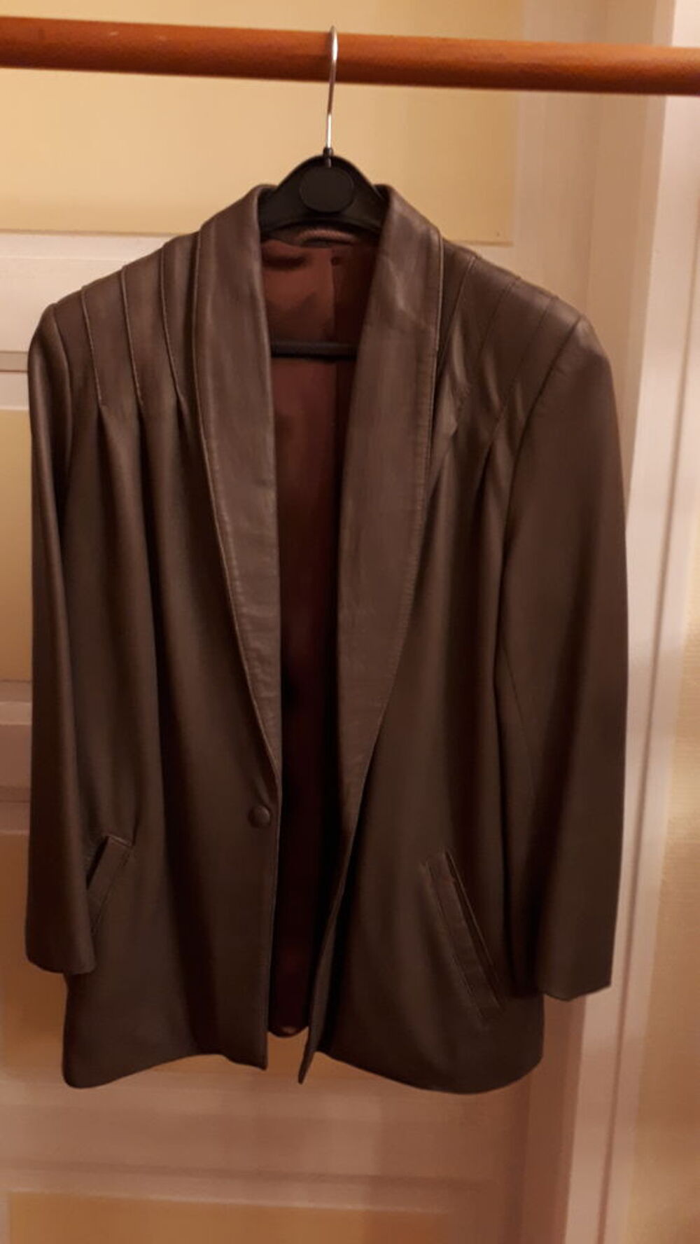 veste cuir Vêtements