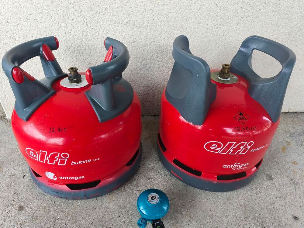 2 elfi et d&eacute;tendeur butane &agrave; clipser diam&egrave;tre 20mm Bricolage
