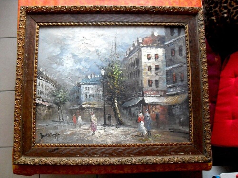 Tableau, peinture, Paris... Décoration