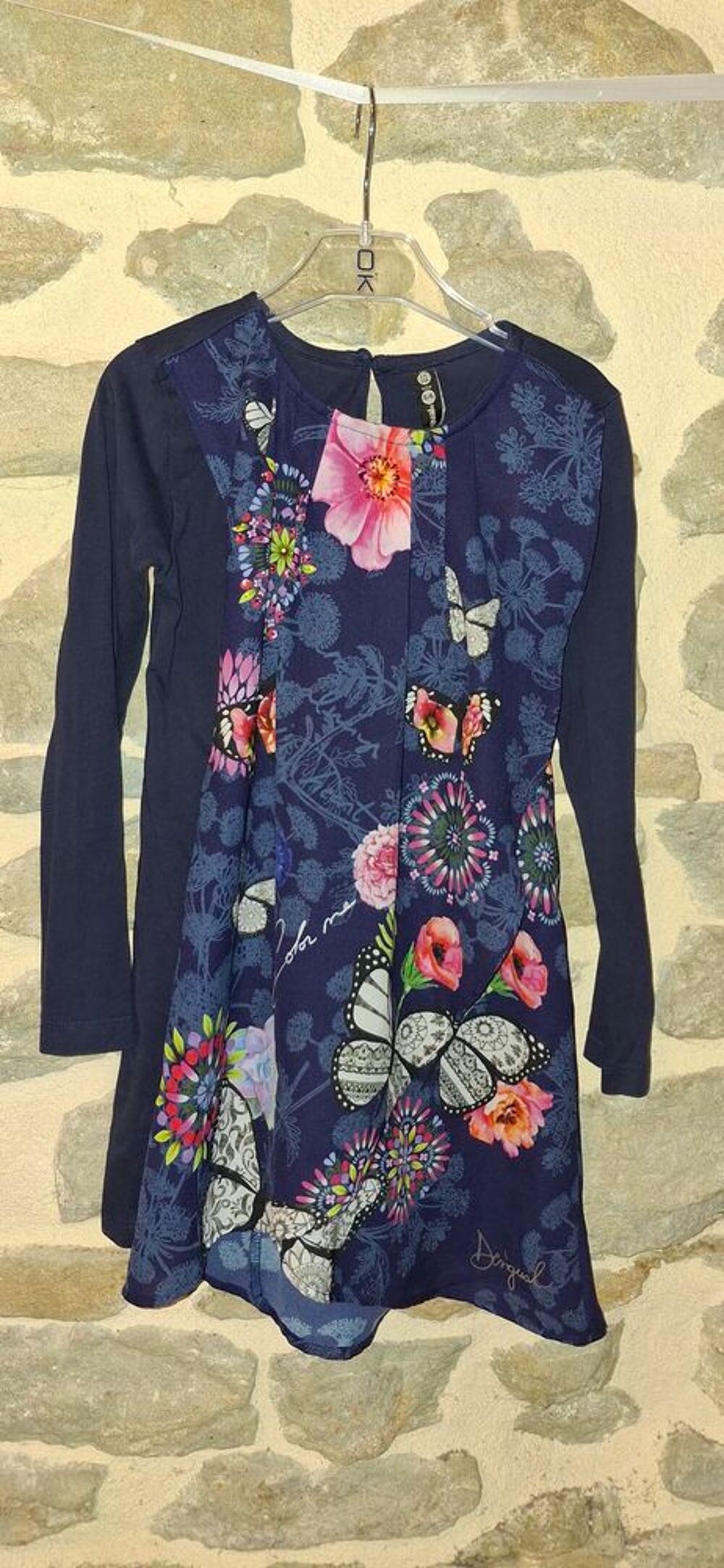 Robe bleu marque D&eacute;sigual taille 5/6 ans Vêtements enfants