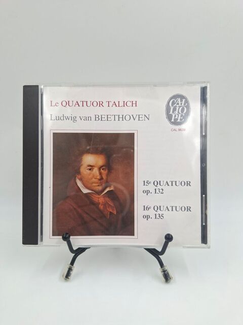 CD de musique Beethoven / Quatuors. 15 & 16 avec boite 1 Vulbens (74)