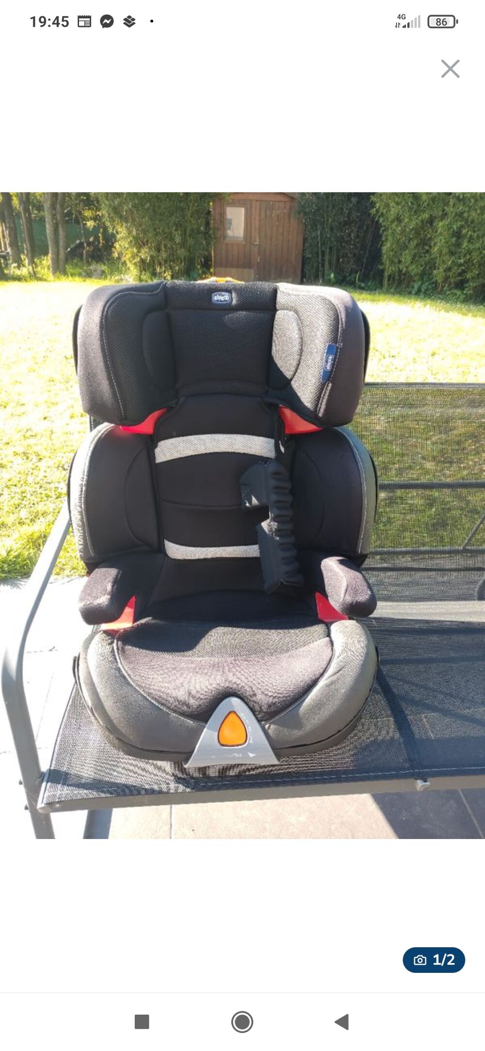 Si&egrave;ge Auto CHICCO de 3 &agrave; 12 ans TB Puériculture