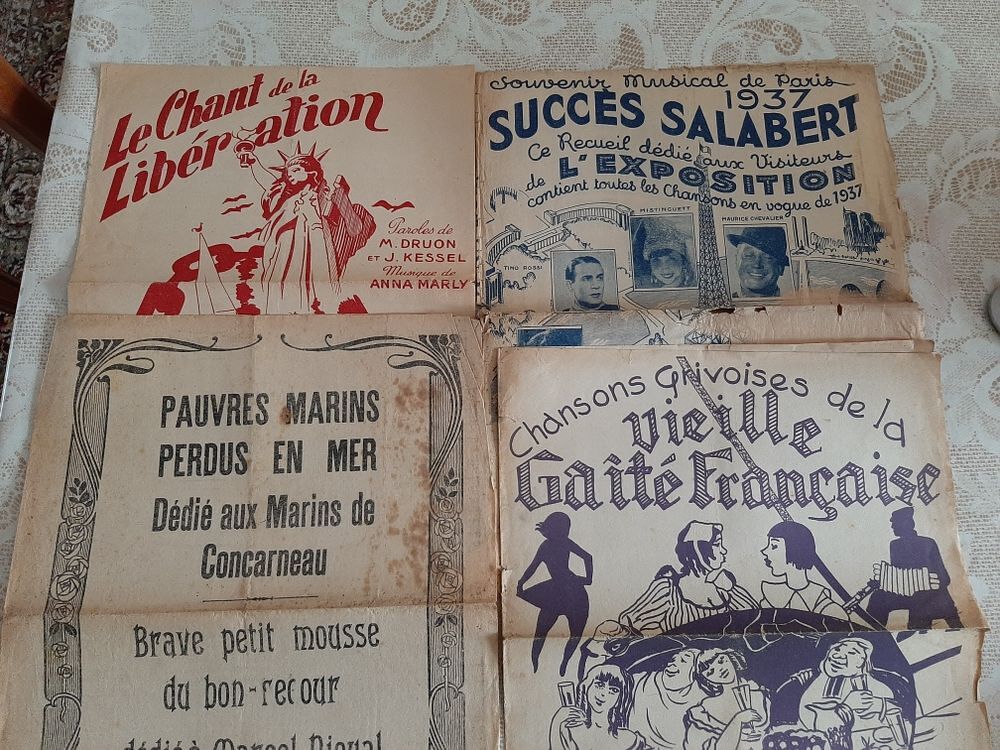 Achetez 6 partitions occasion, annonce vente à Plouvorn (29) WB171022130