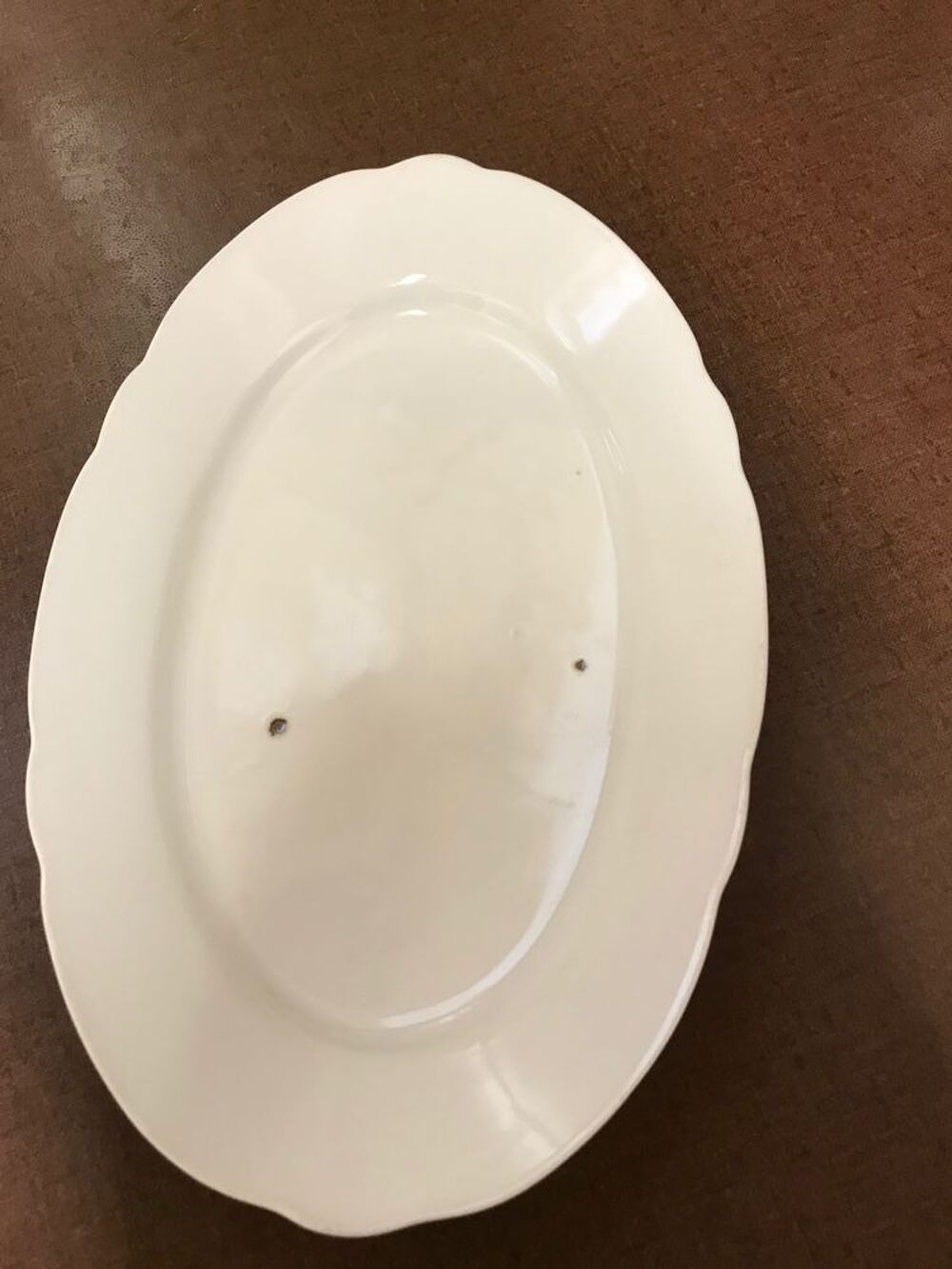 Plat ovale Fa&iuml;ence Schumann Arzberg Cuisine