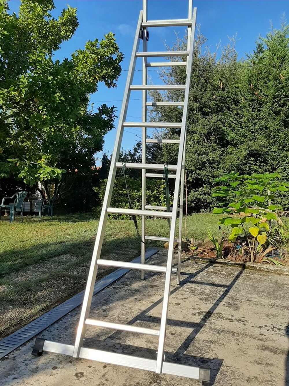 ECHELLE en ALU neuve double coulissante Bricolage