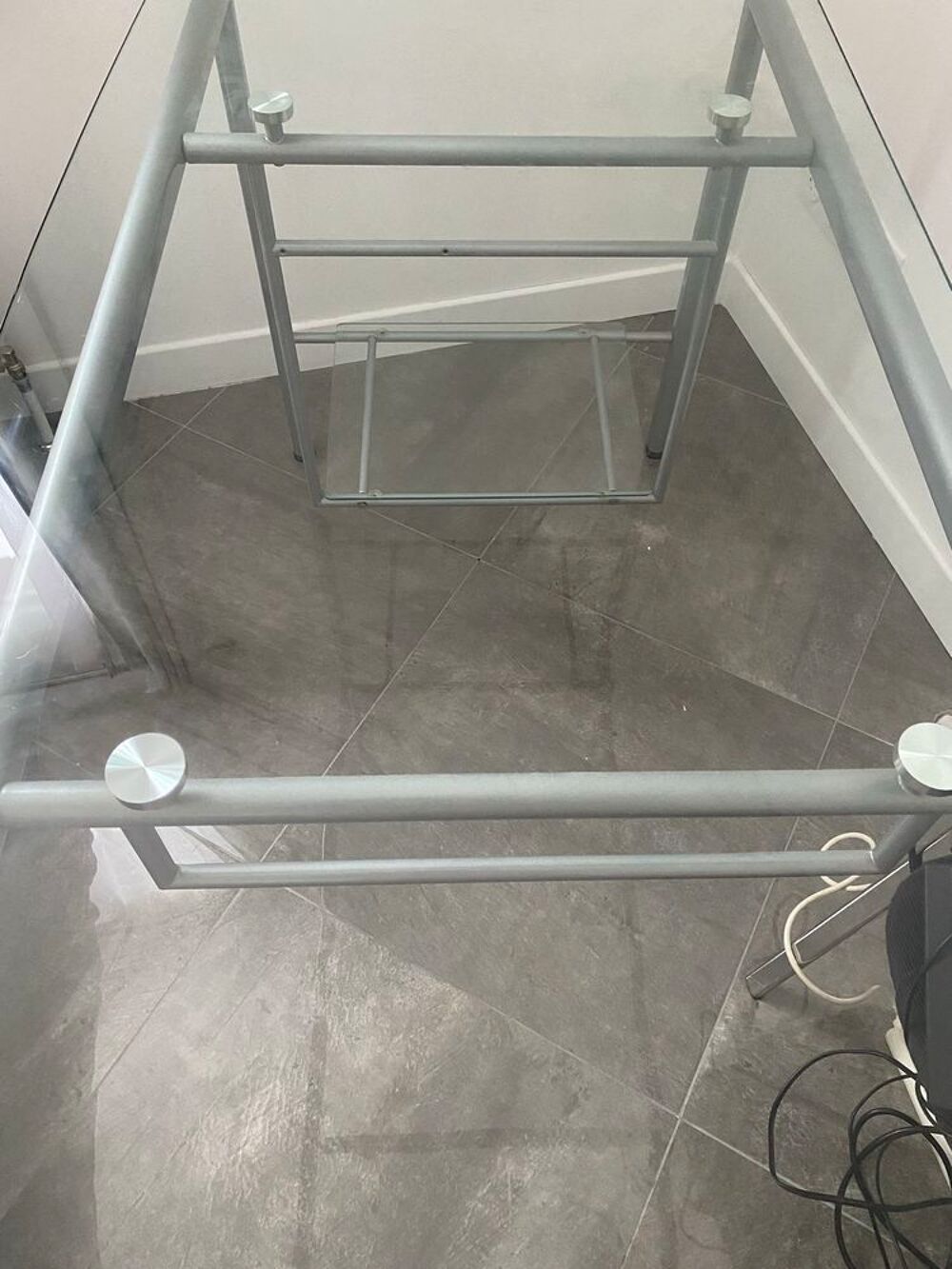 bureau en verre Meubles