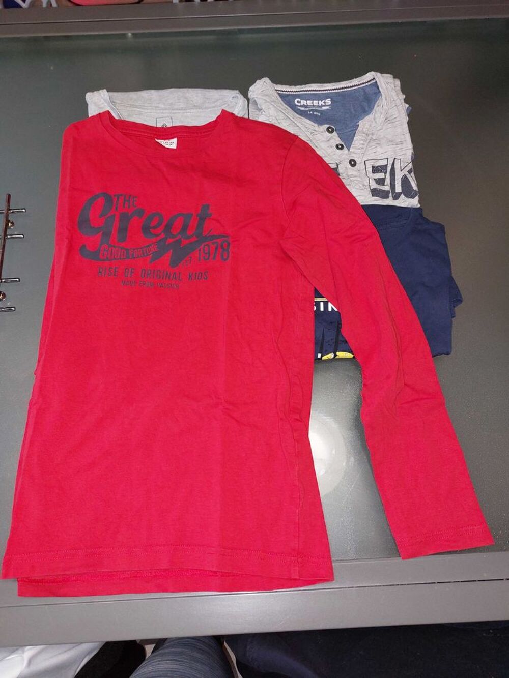 teeshirt gar&ccedil;on 14 ans Vêtements enfants