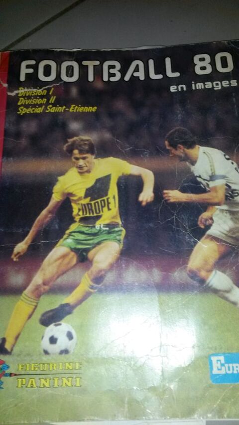 FOOTBALL Album Panini 1980 complet spcial St Etienne 160 Ludres (54)