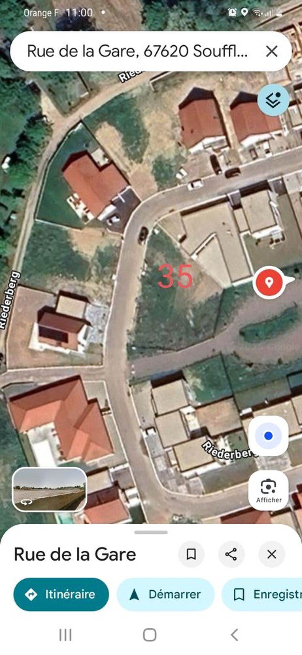 Vente Terrain LOT rue RIEDERBERG, 67620 SOUFFLENHEIM  Lot 36 278m2  69000e Soufflenheim