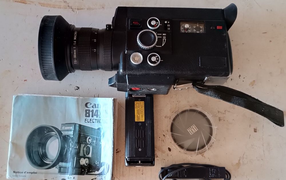 cam&eacute;ra super 814 XL canon Photos/Video/TV