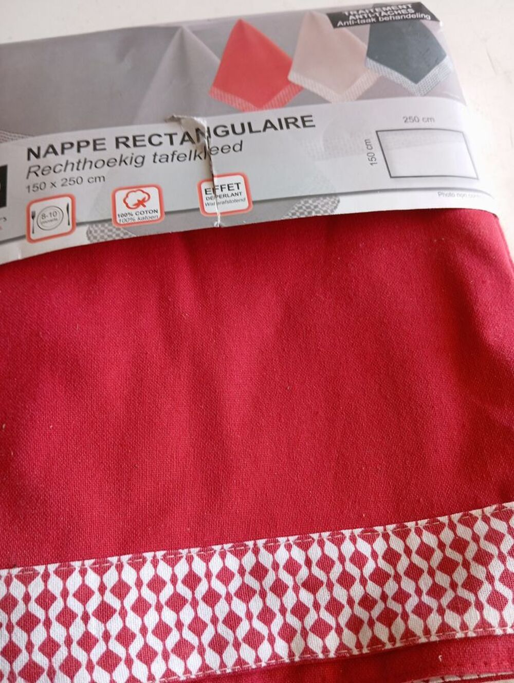 JOLIE NAPPE RECTANGULAIRE Décoration