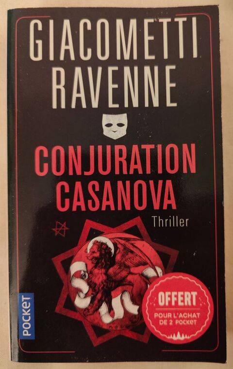 Livre  Conjuration Casanova  2 Saint-Ch�ron (91)
