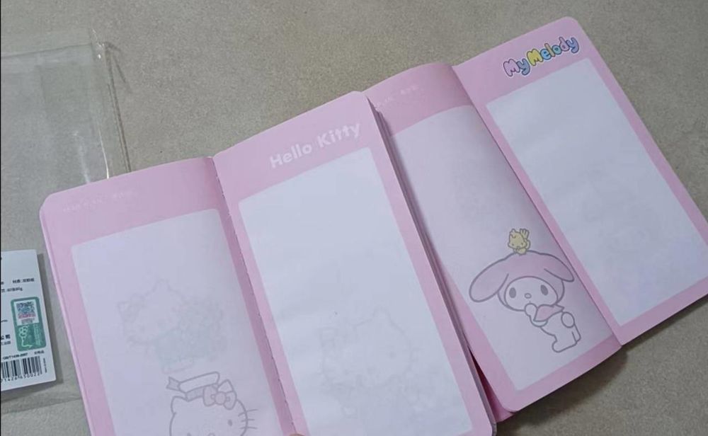 Carnet de notes Hello Kitty Livres et BD