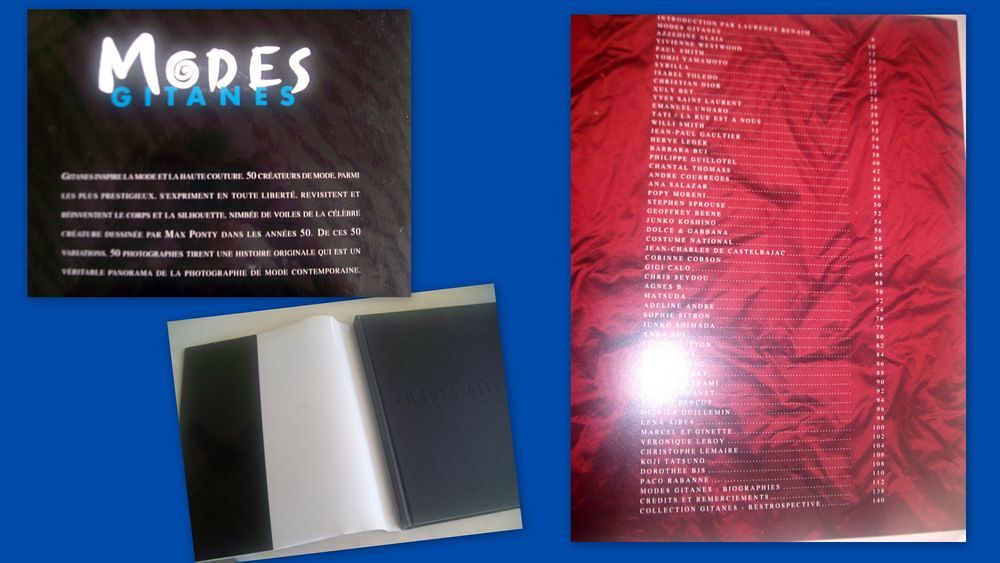VINTAGE COLLECTOR = Livre "Modes gitanes" 