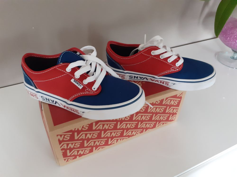 Basket van's rouge et bleu Chaussures enfants