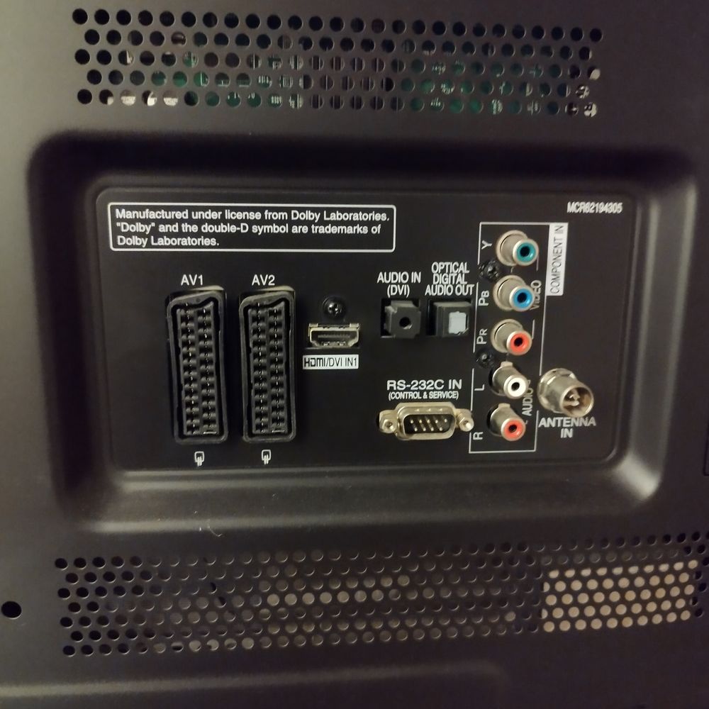 T&eacute;l&eacute;viseur 50" Hors Service Plasma LG Id&eacute;al pi&egrave;ces Photos/Video/TV