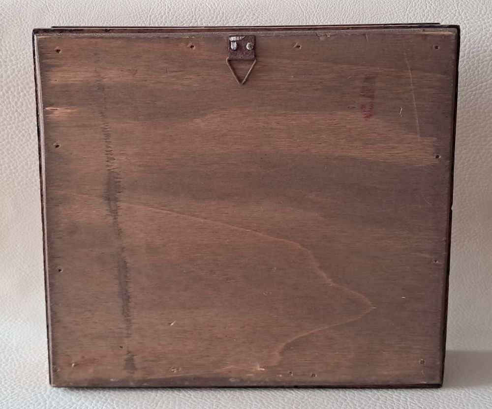 lot de 2 tableaux d&eacute;coratif en bois motif oiseau sur branche Décoration