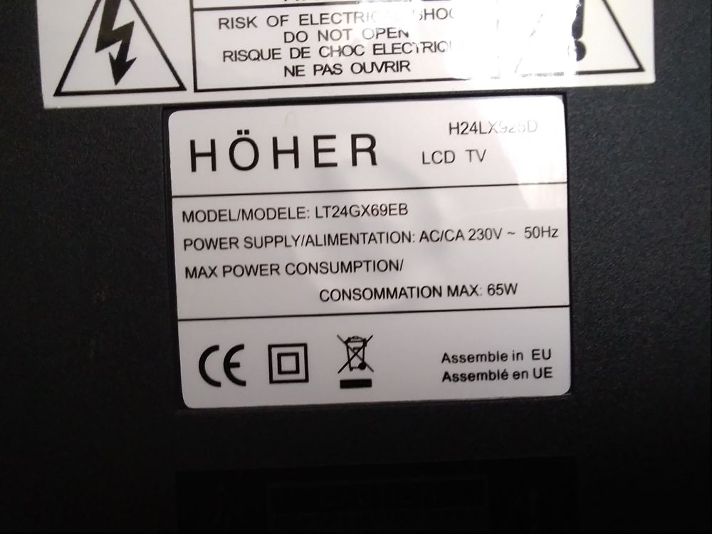 Television Hoher Photos/Video/TV