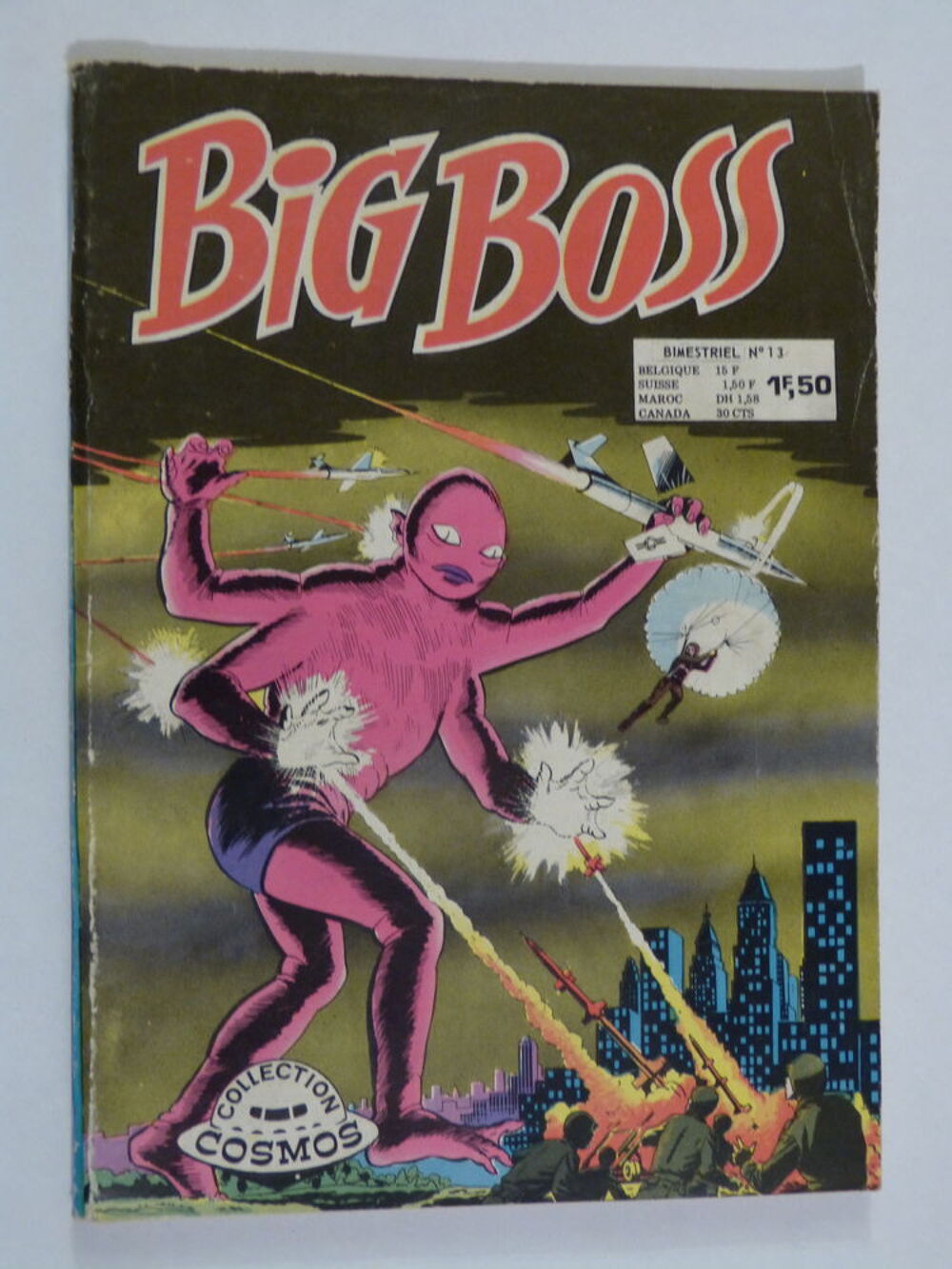  BD BIG BOSS a choisir PETIT FORMAT science fiction Livres et BD