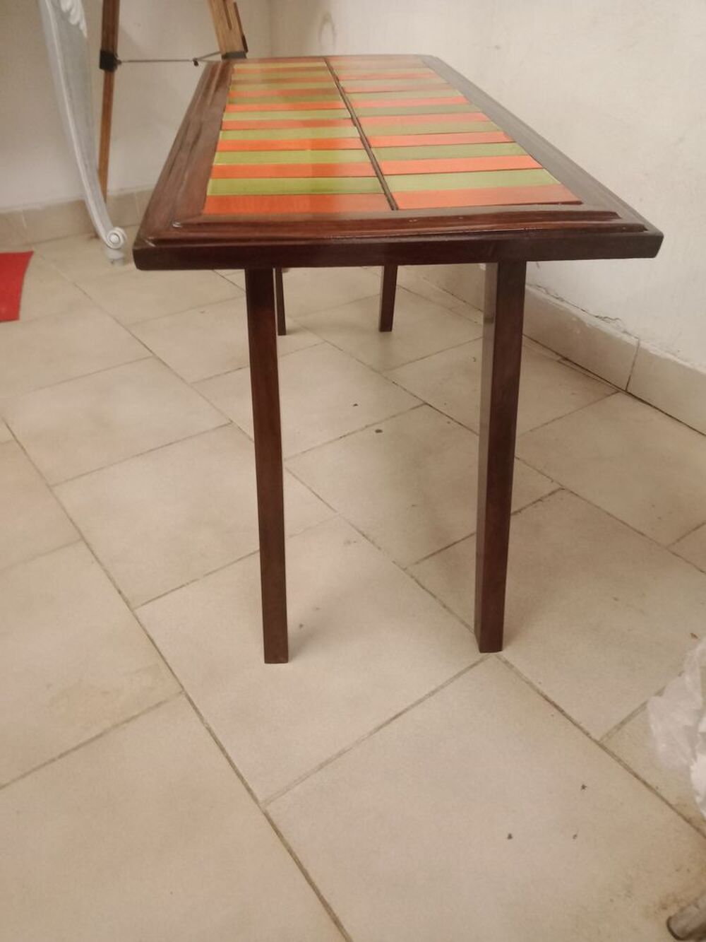 Table basse scandinave palissandre ann&eacute;e 70 Meubles