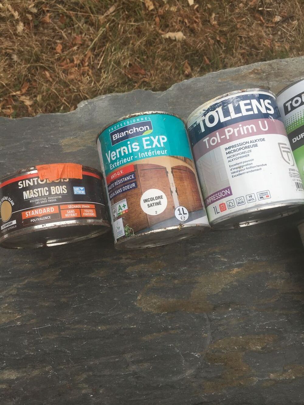 Peinture/vernis/tollens microporeuse/d&eacute;capant
Le lot 21 pots Bricolage