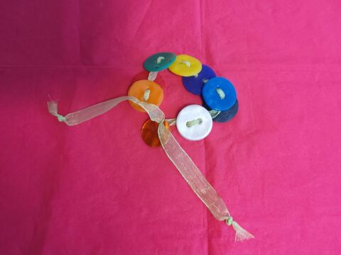 BRACELET 8 gros boutons couleurs 1 Saint-Etienne (42)