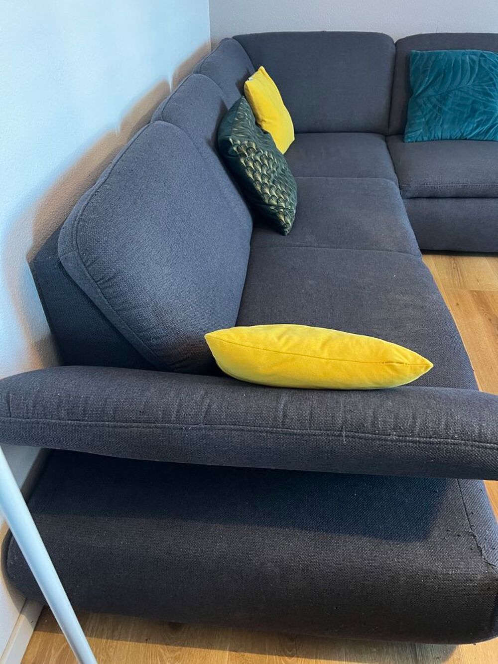 Canap&eacute; d'angle gris Meubles