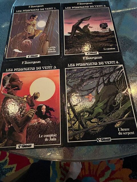 LOT DE 4 BD LES PASSAGERS DU VENT DE F. BOURGEON 20 Le Vigan (30)