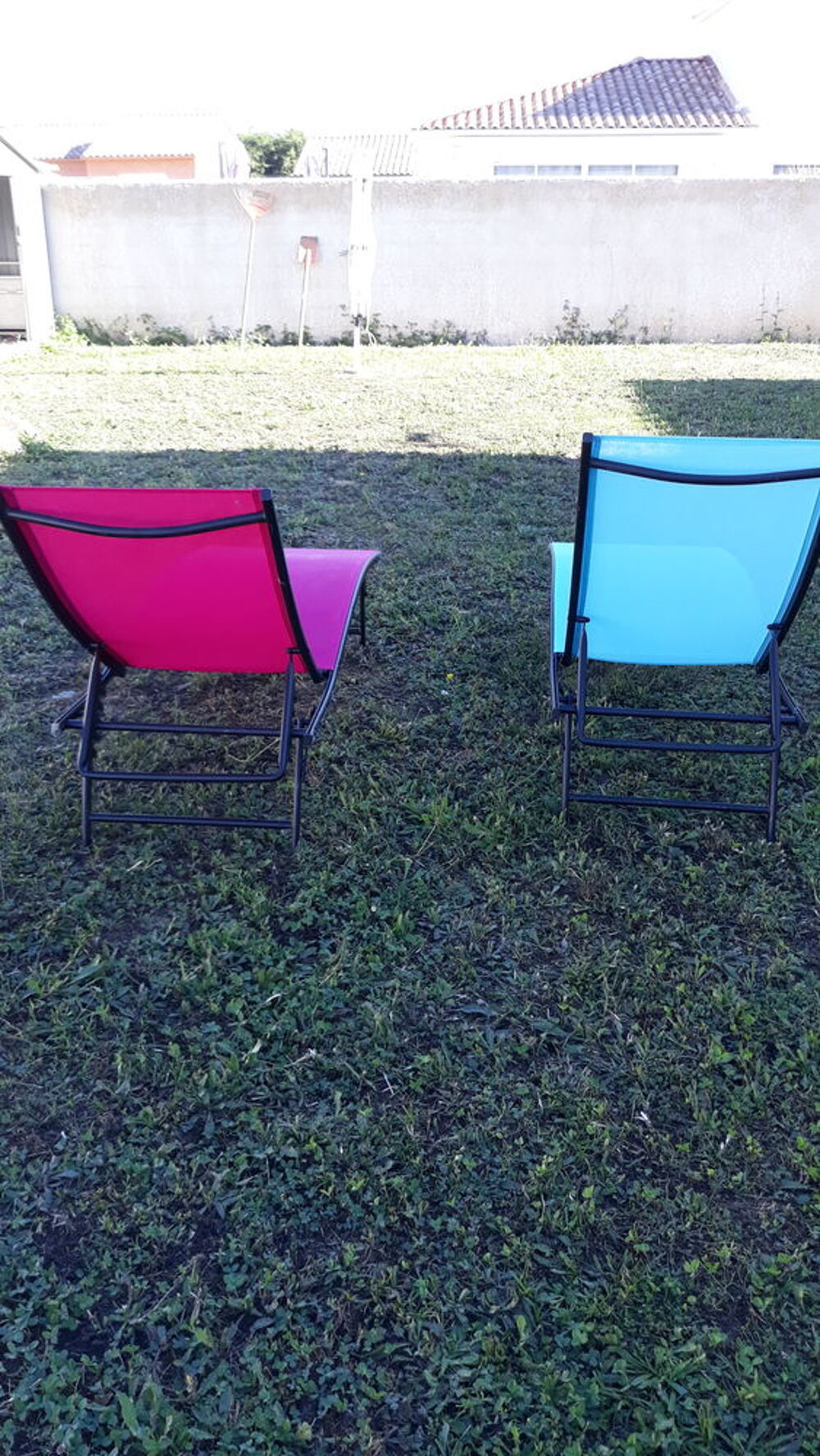 2 chaises longues Jardin