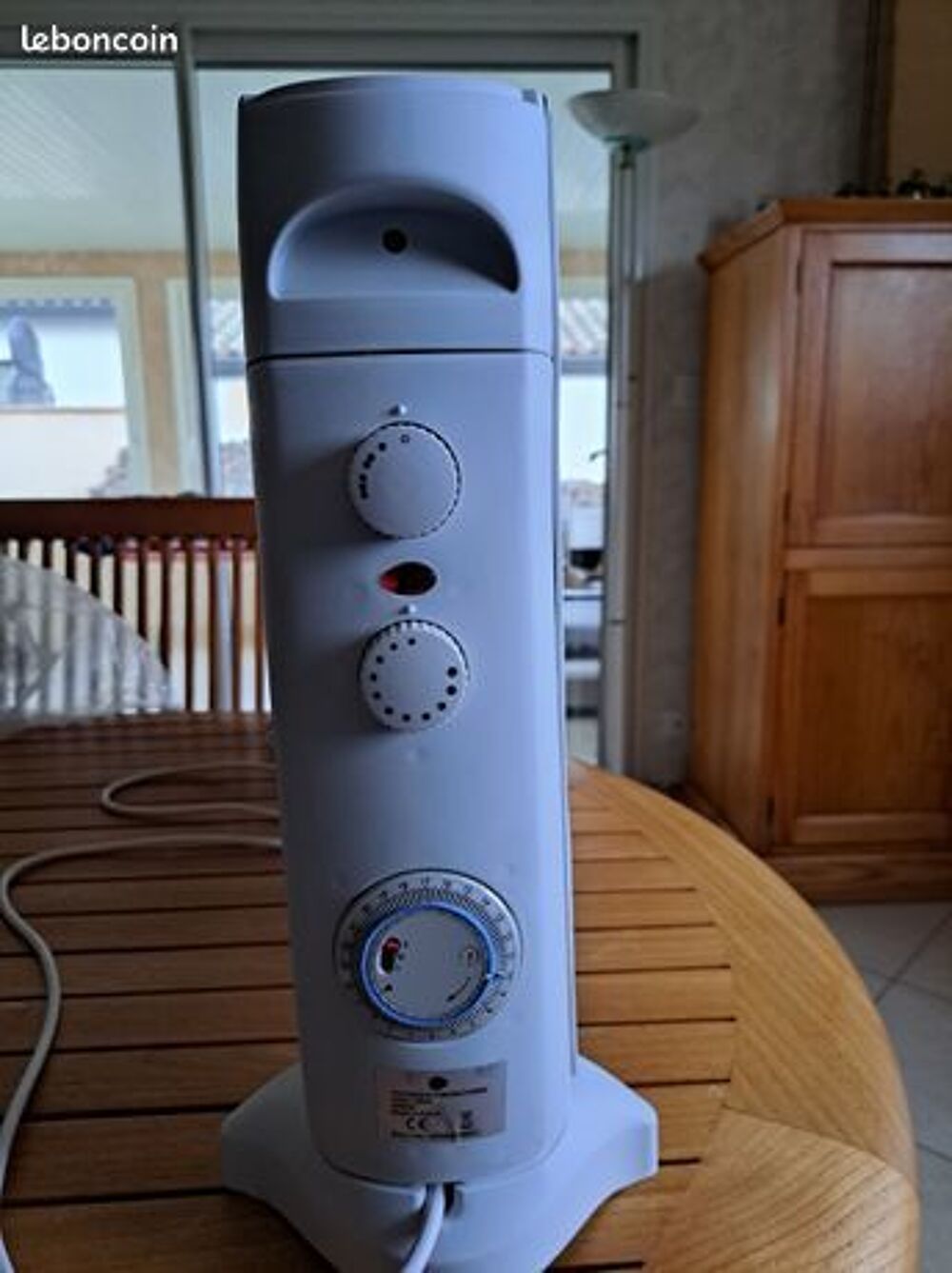 Lot de deux convecteurs Electroménager