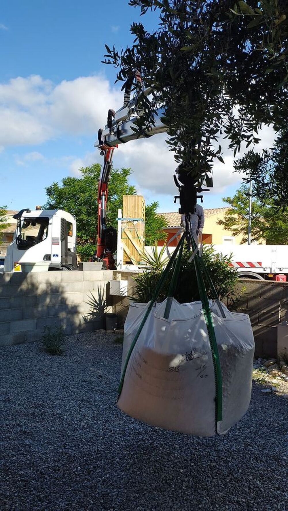 Sac &agrave; Gravats : Big Bag XXL de Chantier &plusmn; 750 Kg Jardin