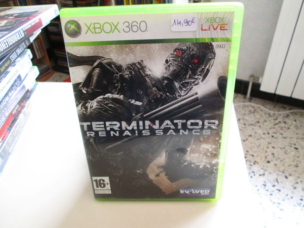 JEU XBOX 360 TERMINATOR RENAISSANCE BON ETAT+ LIVRET Consoles et jeux vidéos