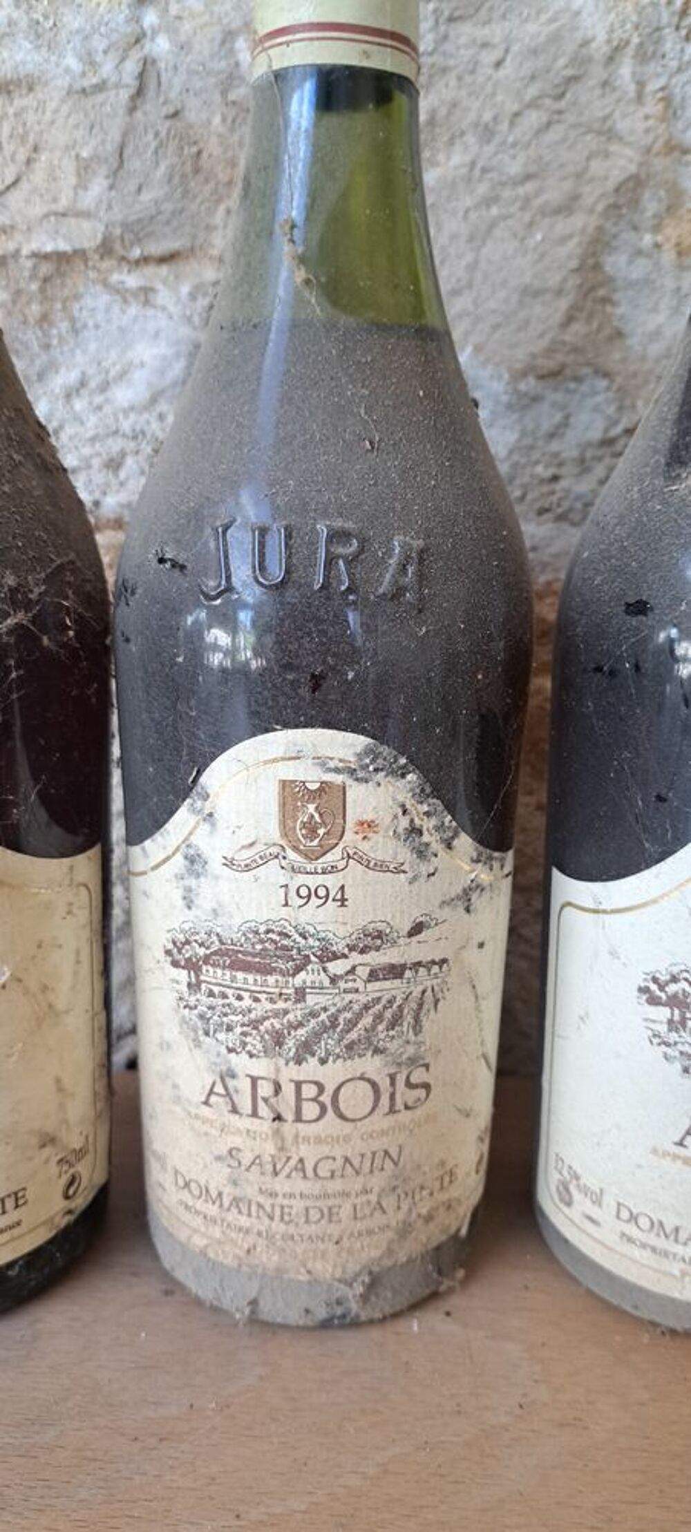 3 ARBOIS 1994 / 1996 DOMAINE DE LA PINTE 