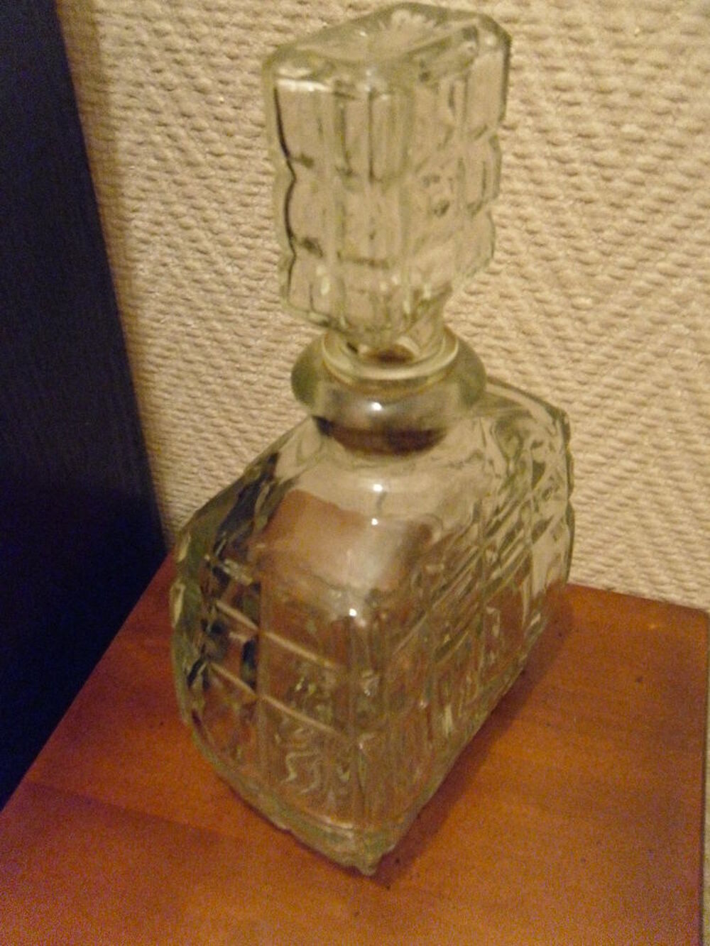 Carafe en Verre ann&eacute;es 20s TBE 23 cm Cuisine