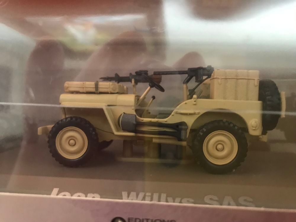 JEEP WILLYS en boite de marque ATLAS 
ETAT NEUF 
