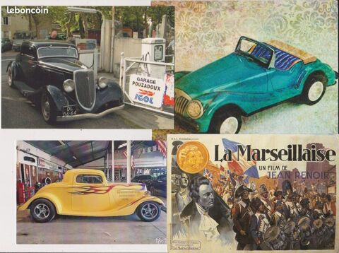 lot 10 cartes postales & photo voitures/rod/film... 3 Ervy-le-Ch�tel (10)